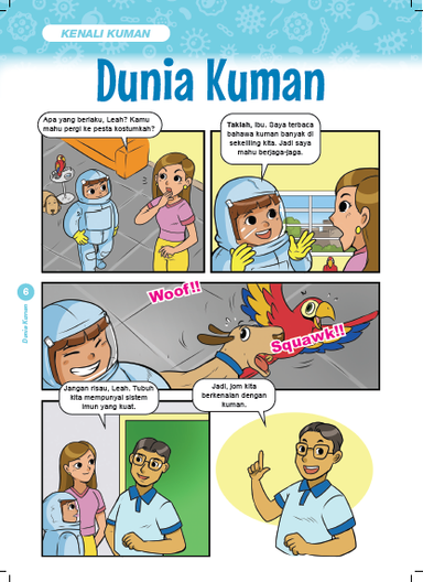 Kembara ke Dunia Kuman dan Kesihatan Kita