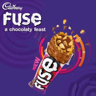 Cadbury Fuse Chocolate - Home Treats, 2x108.5 g Multipack