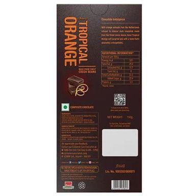 Amul Tropical Orange Dark Chocolate, 2 x 150 g Multipack