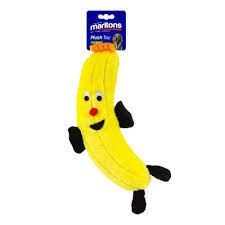 MARLTONS BANANA 15 - PLUSH WITH SQUEAKER 