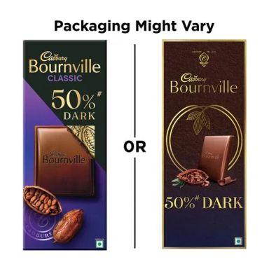 Cadbury Bournville Rich Cocoa Dark Chocolate Bar, 3 x 80 g Multipack