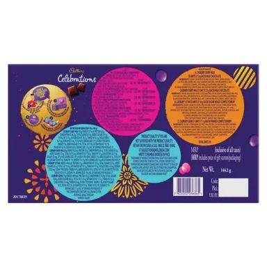 Cadbury Celebrations Chocolate Gift Pack, 3 x 144.1 g Multipack