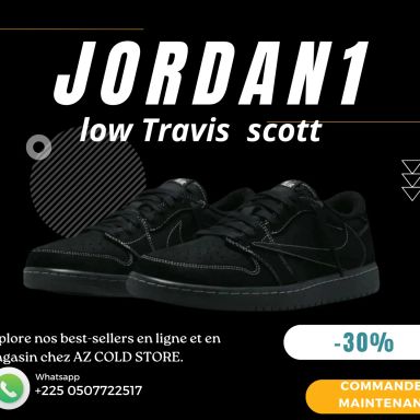 Jordan 1 Travis Scott 