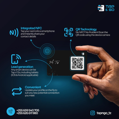 Tap & Go Card (Material - Metal)