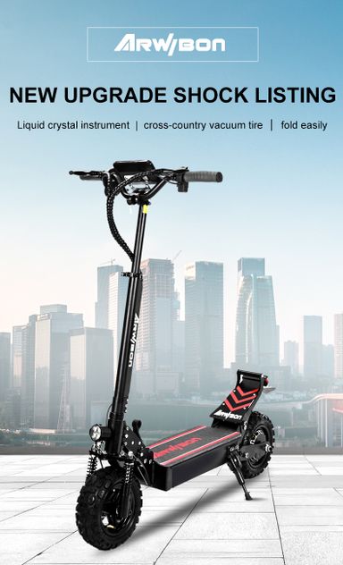 Q30 48V 2500W “High Performance” 50km/h Cross Country Electric Scooter