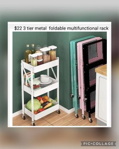 Kitchen Foldable Multifunctional Rack