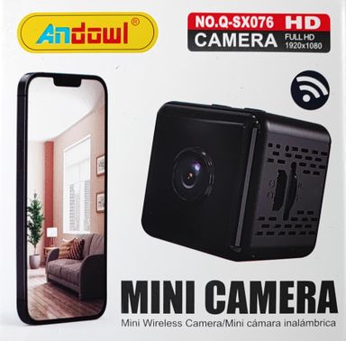 ANDOWL 1080P HD Mini Wireless WIFI IP Camera DVR – Compact and Versatile Security Camera