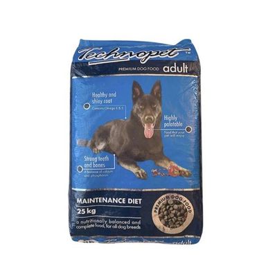 TECHNOPET ADULT DOG FOOD - 25KG