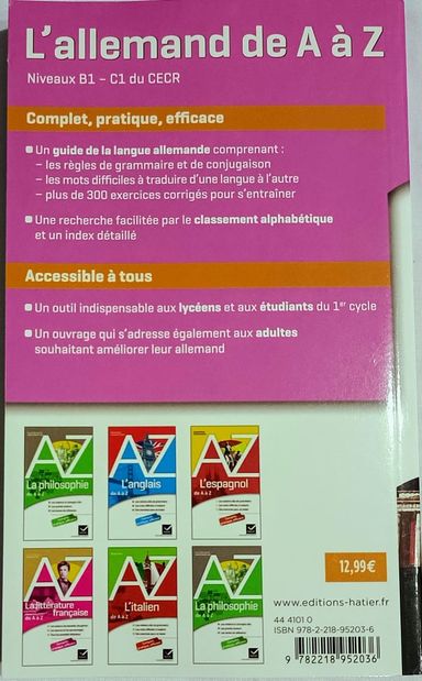 L'Allemand de A a Z