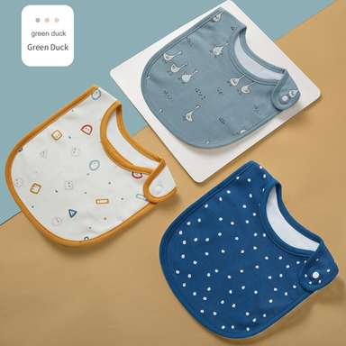 3 PCS BABY BIBS For Feeding, Drooling & Teething Baby Boys & Girls 3 PCS BIB BAYI ATAU LAPIK DADA Untuk Waktu Makan, Air Liur Meleleh & Tumbuh Gigi Bayi Lelaki & Perempuan