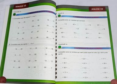 Livret d'exercice maths au quotidien - CP2