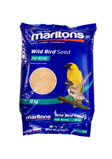 MARLTONS WILD/MIXED BIRD SEED - 10KG 