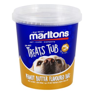 MARLTONS PEANUT BUTTER BAR TUB - 500G 