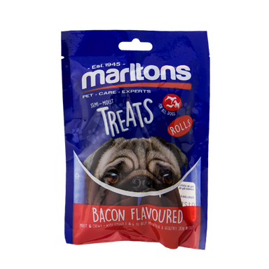 MARLTONS BACON FLAVOURED ROLLS 120G