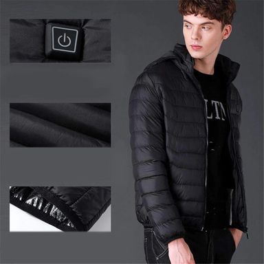 11 Zone USB Electric Heated Thermal Jacket for Men and Women – Stay Warm and Cozy in Style