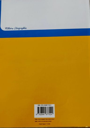 Histoire/Géographie (Collection "Ecole, Nation et Développement")  - (Manuel) 6ieme