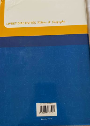 Histoire/Géographie (Collection Ecole, Nation et Développement)  - (Livret d’activités) 6ieme