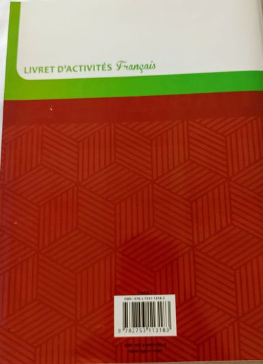 Français (Collection Ecole, Nation et Développement)  - (Livret d’activités) 5ieme