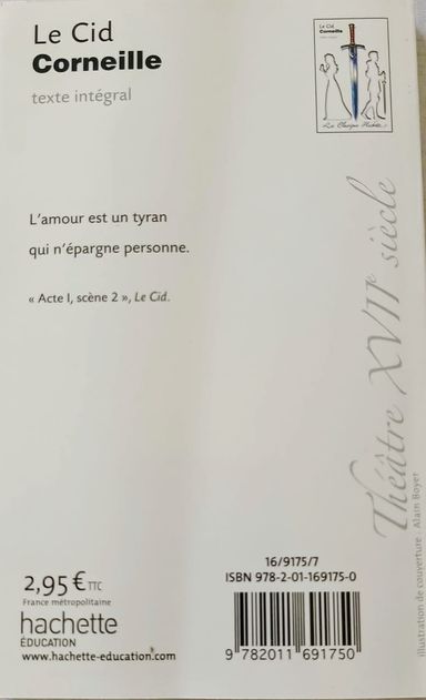 Le CID (Corneille) - 4ieme