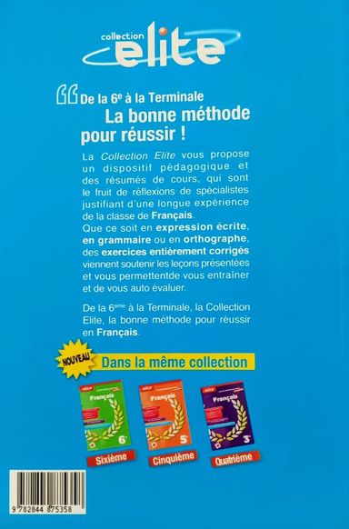 Français (ELITE) - (Parascolaire) 4ieme