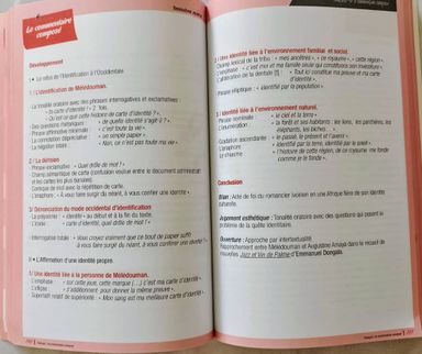 Français Commentaire composé au lycée - (Parascolaire) 1ere