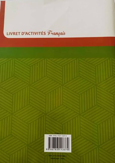 Français (Collection Ecole, Nation et Développement)  - (Livret d’activités) 3ieme