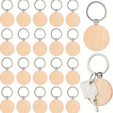 Round Keychains