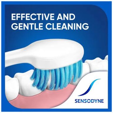 Sensodyne Sensitive Toothbrush - With Soft Rounded Bristles, 4 pcs