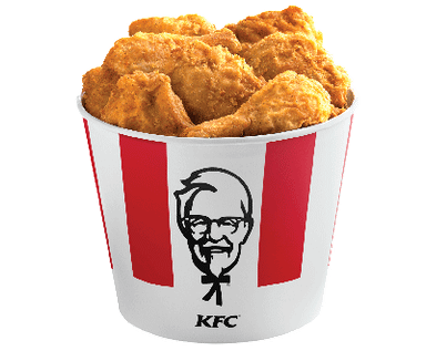 12 Pcs Kfc Bucket