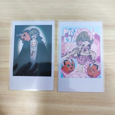 Chainsaw Man Fanart Polaroid - Denji