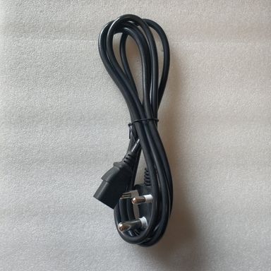 2m Kettle Cord in Black – Versatile and Durable Power Cord for Kettle-Style Appliances