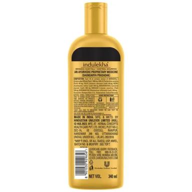 Indulekha Bringha Hair Fall Control Shampoo, 340 ml