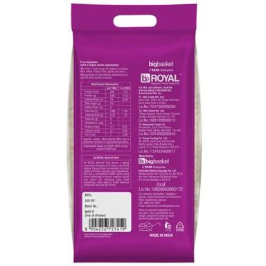 bb Royal Basmati Rice - Biryani Regular, 5 kg