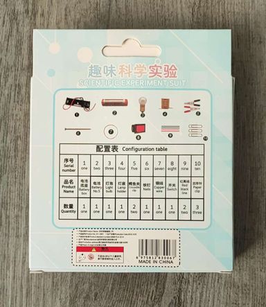 10pc DIY Kids Science Project Kit – Hands-on Learning Experiments for Children