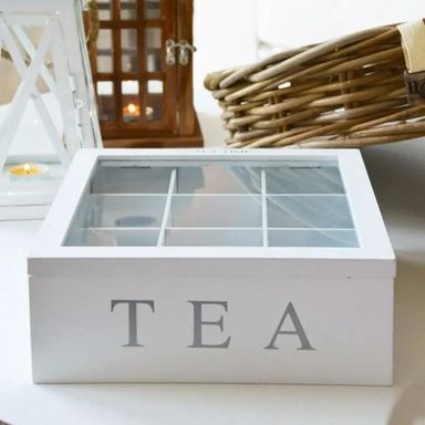 9 Grid Tea Bag Organizer