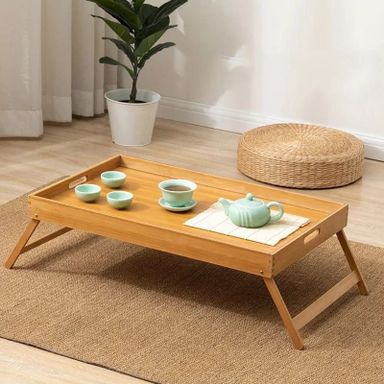 Foldable Bamboo Tray