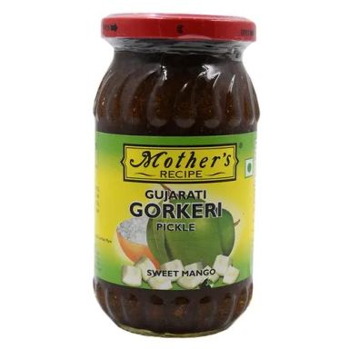 Mother's Recipe Pickle - Gujarati Gorkeri, 350 g Jar