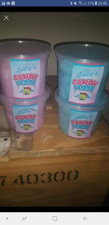 Candyfloss tub 1L