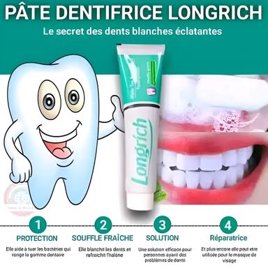  La pâte dentifrice Longrich