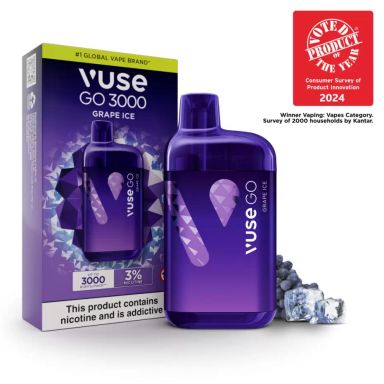 VUSE GO 3000 GRAPE ICE