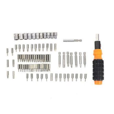 83pc Ratchet Driver and Socket Bit Set