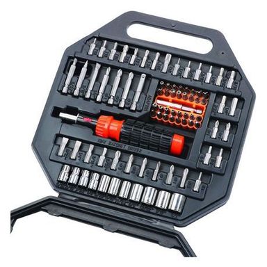 83pc Ratchet Driver and Socket Bit Set