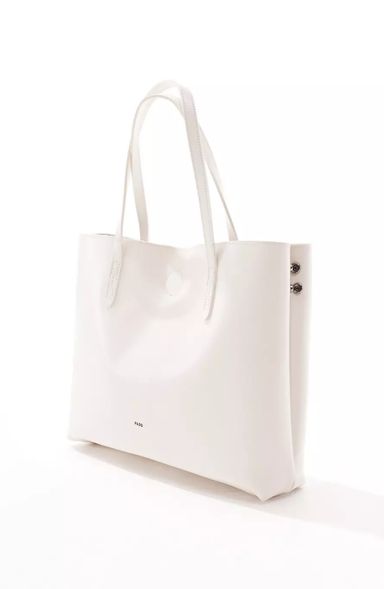 PASQ A-line Tote bag in off white