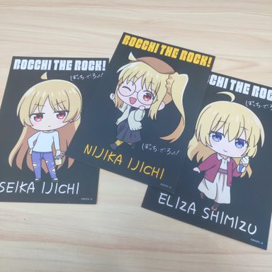 Bocchi The Rock Official Bromide Postcard - Chibi