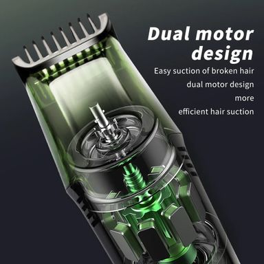 Hair Clipper with Vacuum