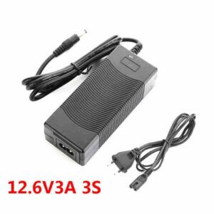 LIITOKALA 12.6V 3A 3S Lithium Battery Pack Charger – High-quality and Compact Charger