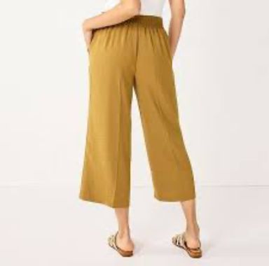 Nine West Pull-One Crop Soft Pants