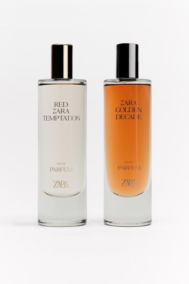 RED ZARA TEMPTATION EAU DE PARFUM 80 ML (2,71 FL. OZ.) + ZARA GOLDEN DECADE EAU DE PARFUM 80 ML (2,71 FL. OZ) 