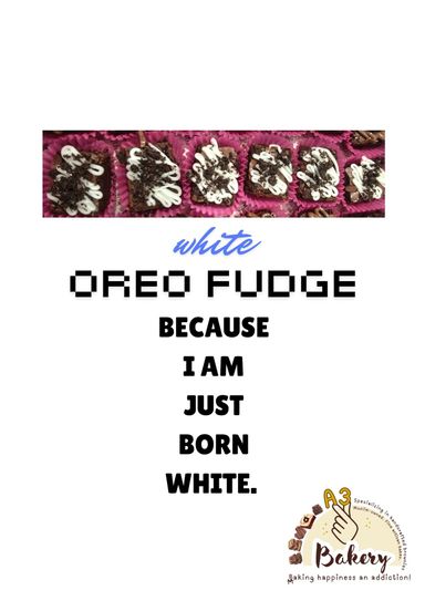 White Fudge Oreo Brownie Flavour #6