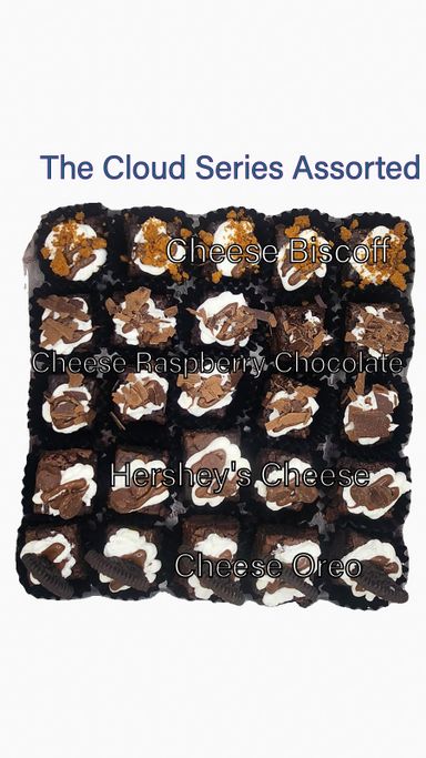 Assorted Brownie Series- The Cloud Series 